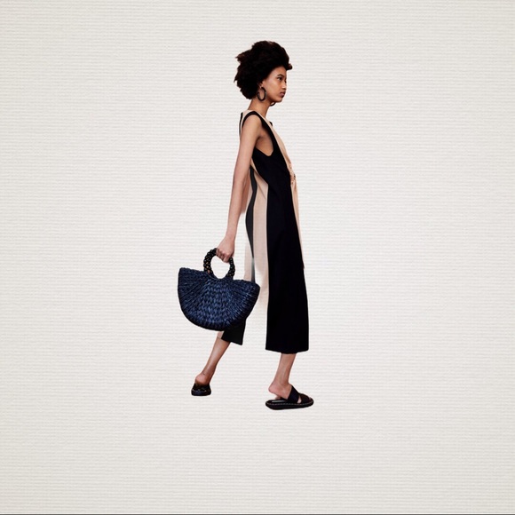 Zara two tone dress with knot detail ❤️ - Picture 4 of 8